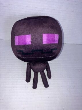 Minecraft Enderman Plush with Purple‎ Eyes 8”